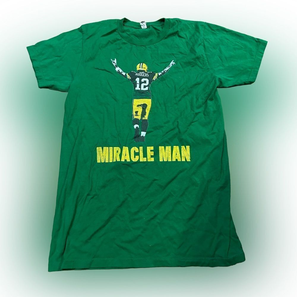 Green Bay Packers Aaron Rodgers Miracle Man T-shirt